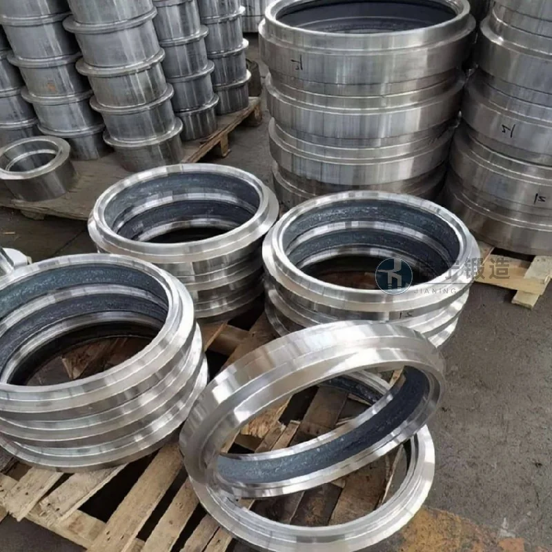陕西咸阳船舶配件厂合金钢环形锻件案例